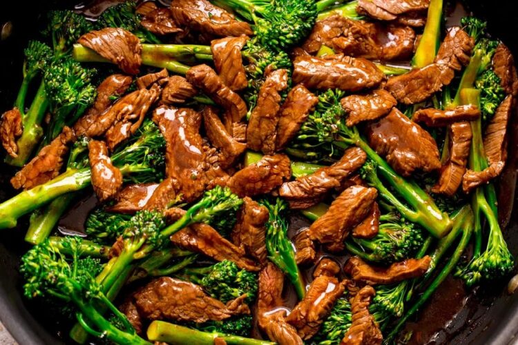 Beef and broccoli recipe